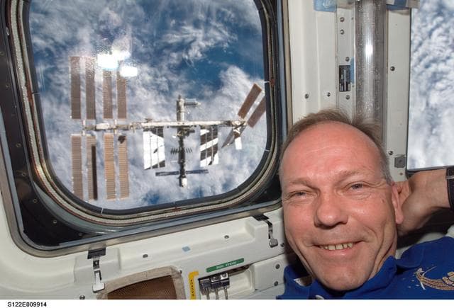 NASA image: Schlegel on FD
