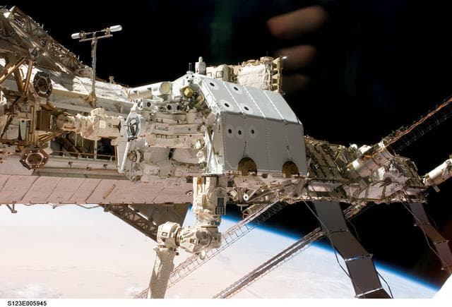NASA image: Dextre taken during Expedition 16 / STS-123 Joint Operations