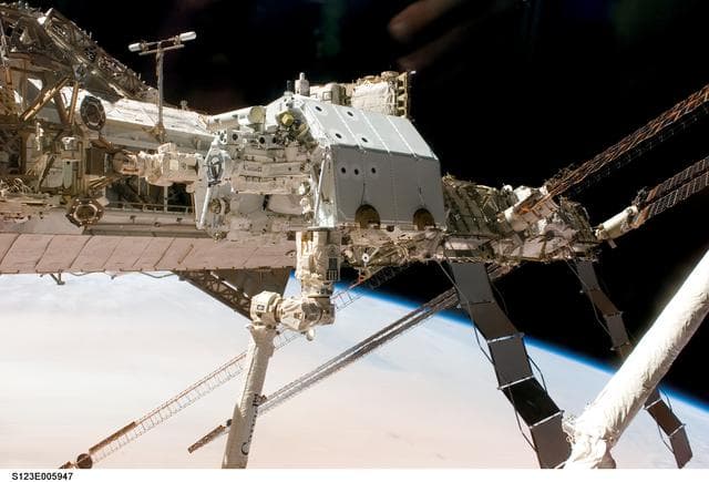 NASA image: Dextre taken during Expedition 16 / STS-123 Joint Operations