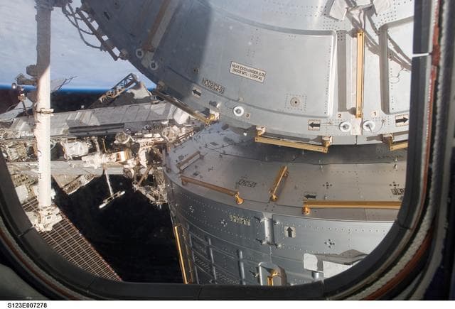 NASA image: JLP and Node 2 during Joint Operations