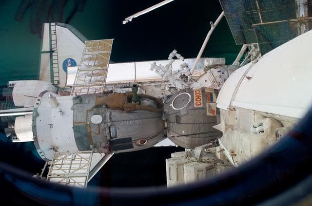 NASA image: Space Shuttle Endeavour and Dextre taken during Joint Operations