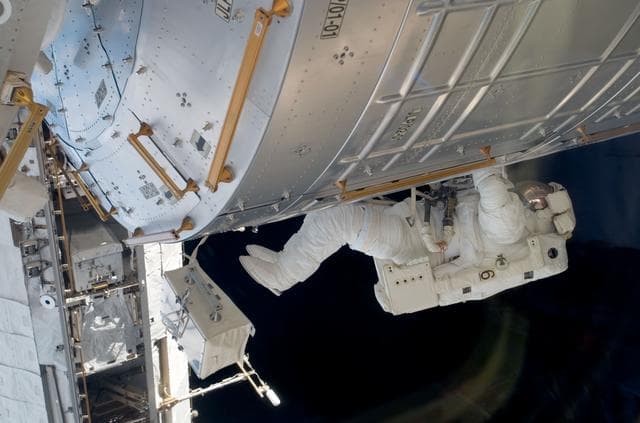 NASA image: Behnken on EVA 5 during Joint Operations