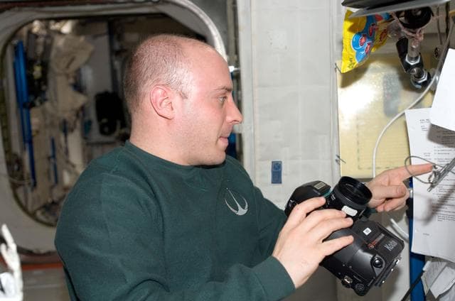 NASA image: Reisman in Destiny laboratory