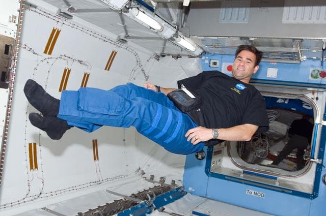 NASA image: Chamitoff in JPM