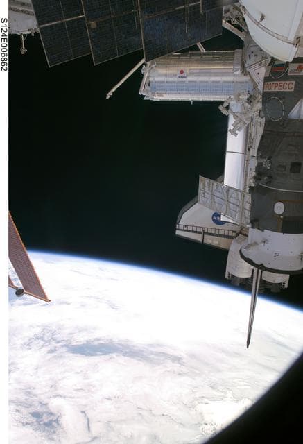 NASA image: Airlock Battery Charge module
