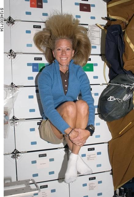 NASA image: Nyberg  on middeck