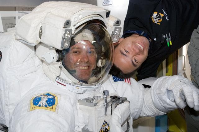 NASA image: End of EVA 3