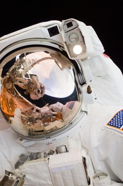NASA image: STS-125 MS3 Grunsfeld during EVA1