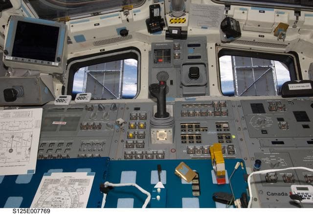 NASA image: View of the Aft FD taken during Flight Day 5