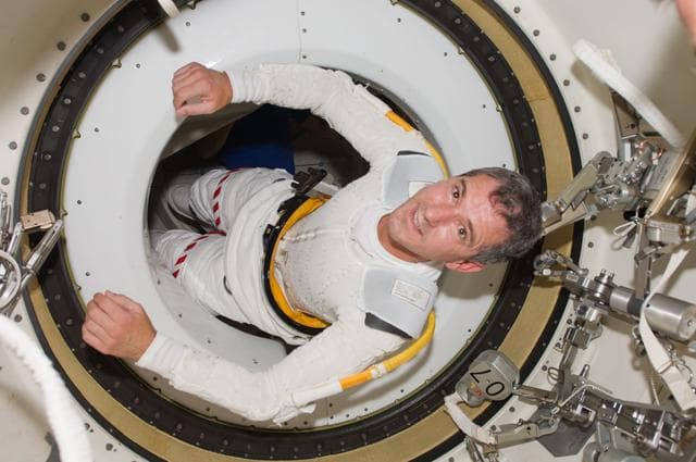 NASA image: STS-125 MS1 Good in the MDDK after EVA2