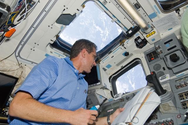NASA image: STS-125 MS1 Good working on the Atlantis FD