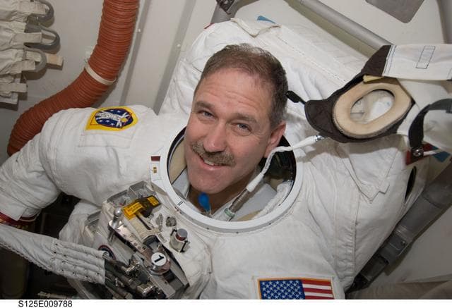 NASA image: STS-125 MS3 Grunsfeld prepares for EVA5