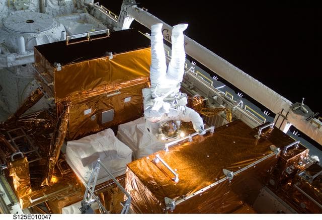 NASA image: STS-125 MS5 Feustel during EVA5