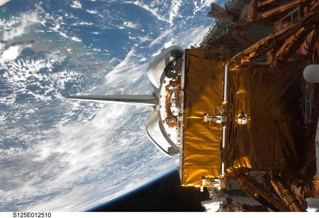 NASA image: View of Atlantis' Payload Bay