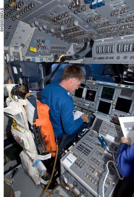 NASA image: Ferguson on FD during STS-126