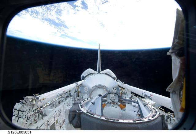 NASA image: Payload Bay of Endeavour during STS-126