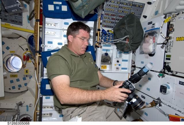 NASA image: Bowen on MDDK during STS-126