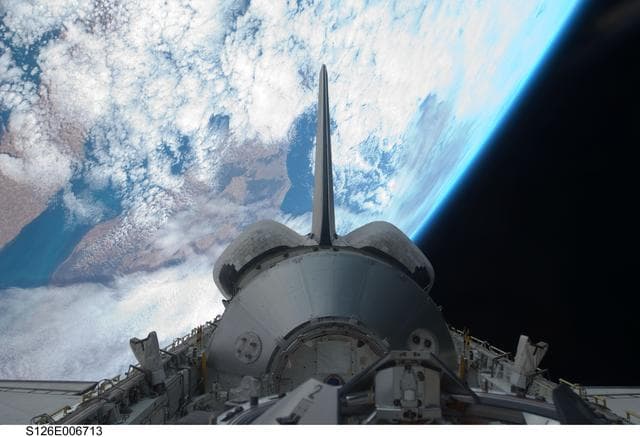 NASA image: Payload Bay of Endeavour