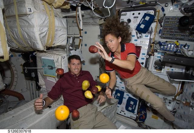 NASA image: Kimbrough and Magnus on MDDK