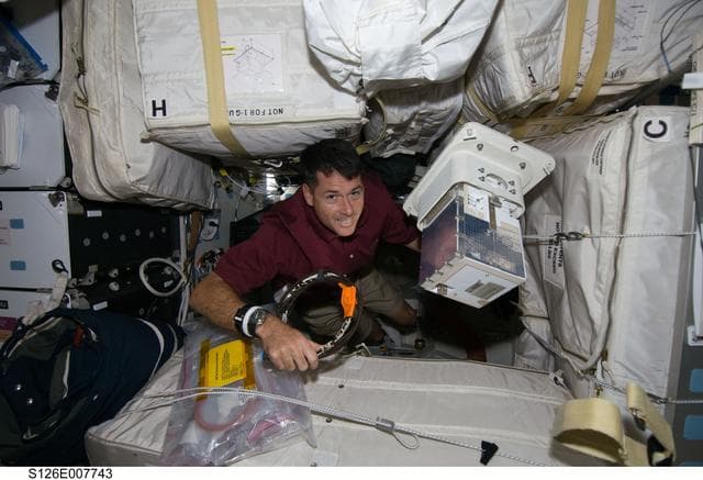 NASA image: Kimbrough on MDDK