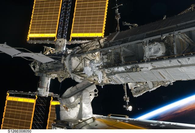 NASA image: Bowen during EVA 1
