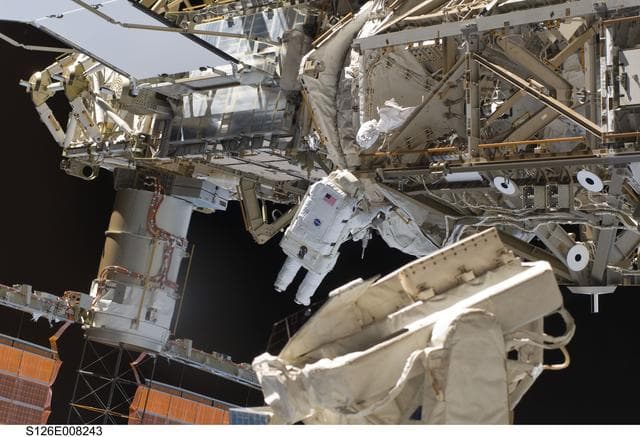 NASA image: Bowen during EVA 1