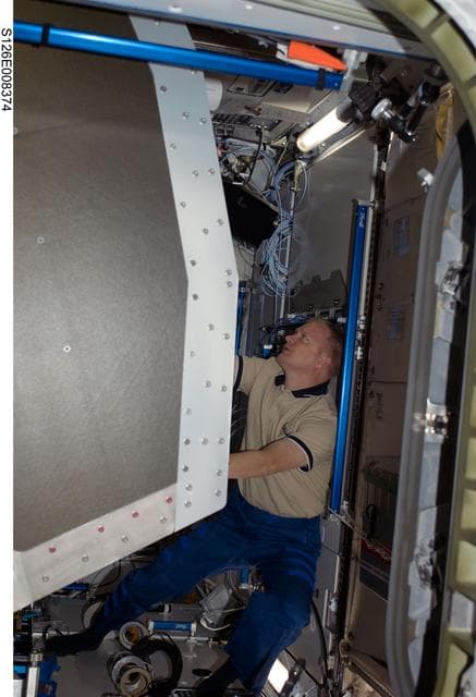 NASA image: Boe in Node 2