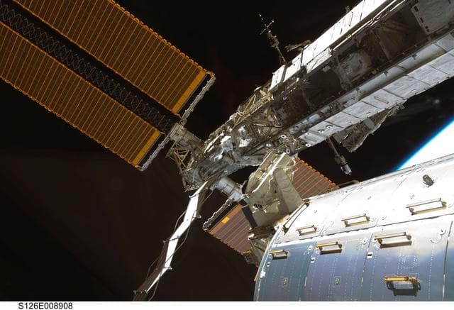 NASA image: Bowen during EVA 3