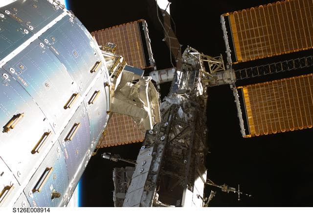 NASA image: Bowen during EVA 3