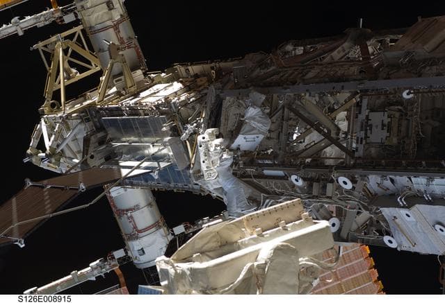 NASA image: Bowen during EVA 3