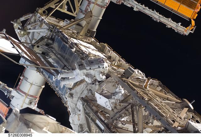 NASA image: Bowen during EVA 3