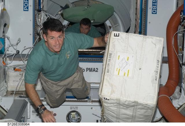 NASA image: Kimbrough in Node 2