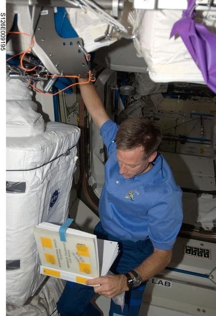 NASA image: Ferguson in Node 1