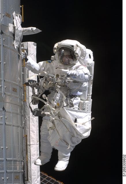 NASA image: Bowen during EVA 4