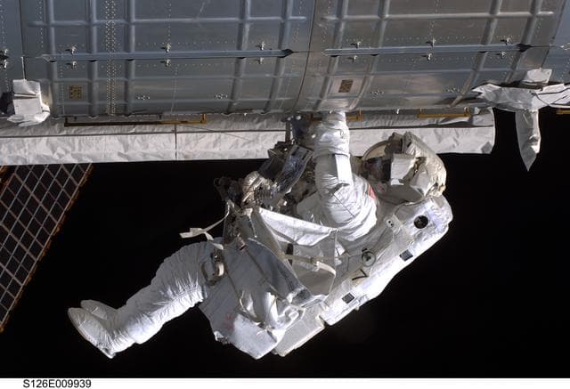 NASA image: Bowen during EVA 4