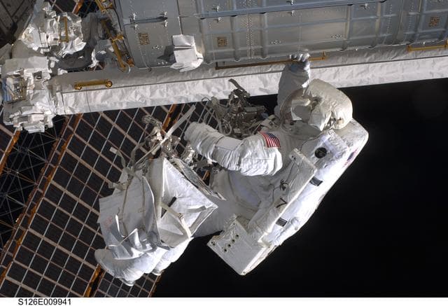 NASA image: Bowen during EVA 4