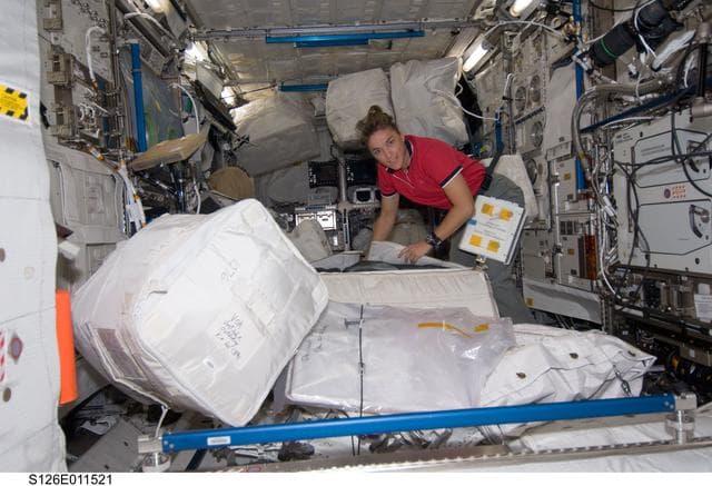 NASA image: Stefanyshyn-Piper in Columbus
