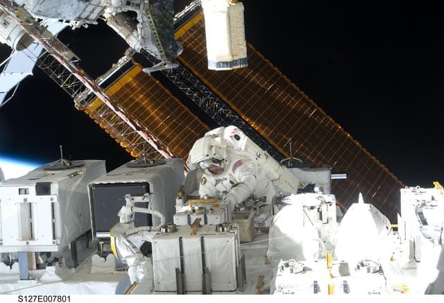 NASA image: Cassidy during EVA-3