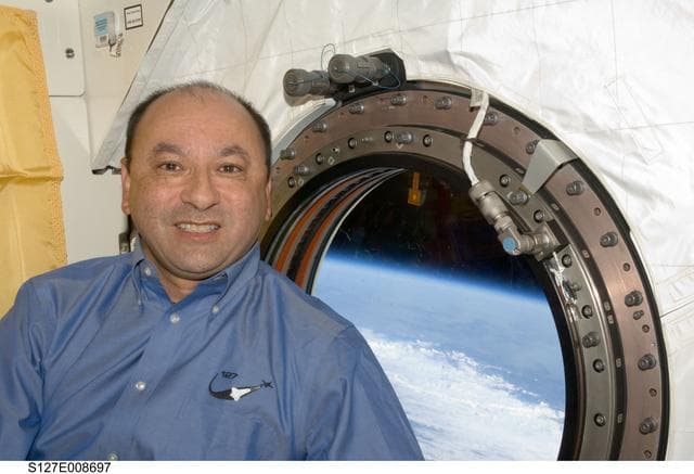 NASA image: Polansky by window in the JEM during Joint Operations