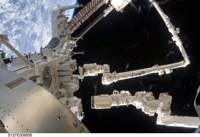 NASA image: RMS during Joint Operations
