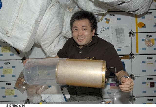 NASA image: Wakata in the MDDK during STS-127