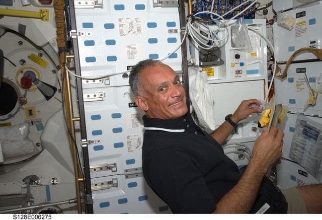 NASA image: Olivas on Middeck (MDDK) during STS-128