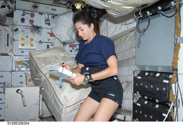 NASA image: Stott on Middeck (MDDK) during STS-128