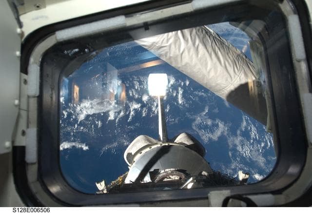 NASA image: PLB and MPLM