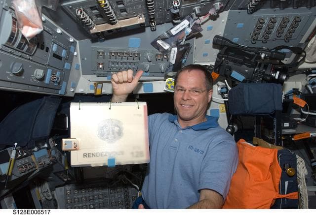 NASA image: Ford on Flight Deck (FD)
