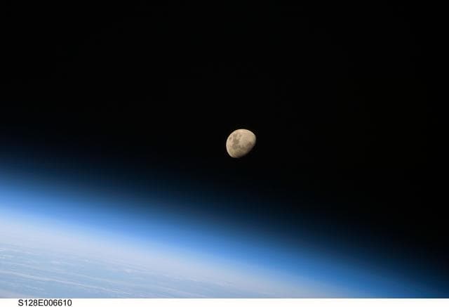 NASA image: Lunar view