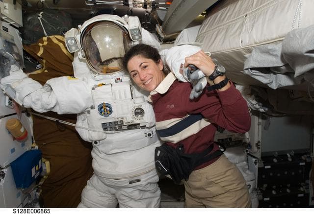 NASA image: Stott Stows EMU on MDDK