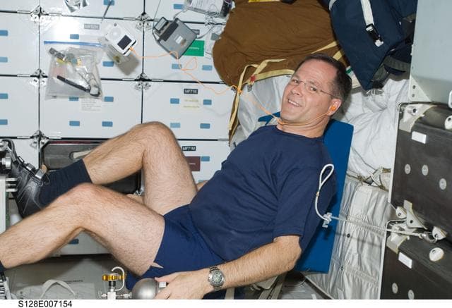 NASA image: Ford uses ergometer on MDDK