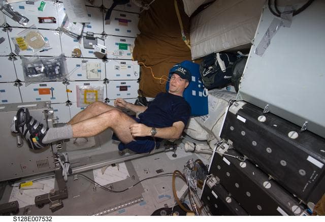 NASA image: Ford uses Cycle Ergometer on MDDK