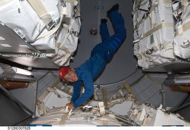 NASA image: Sturckow in MPLM